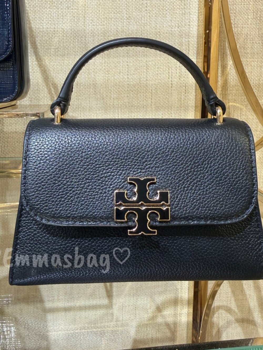 Tory Burch Britten Mini Top Handle Crossbody 175816 $300